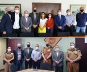 Abrabar e Abrasel articulam agenda positiva com lideranças políticas e órgãos de segurança