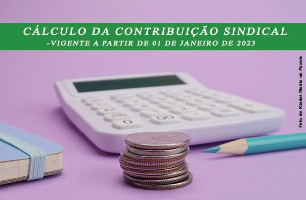 TABELAS – CÁLCULO DA CONTRIBUIÇÃO SINDICAL 2024